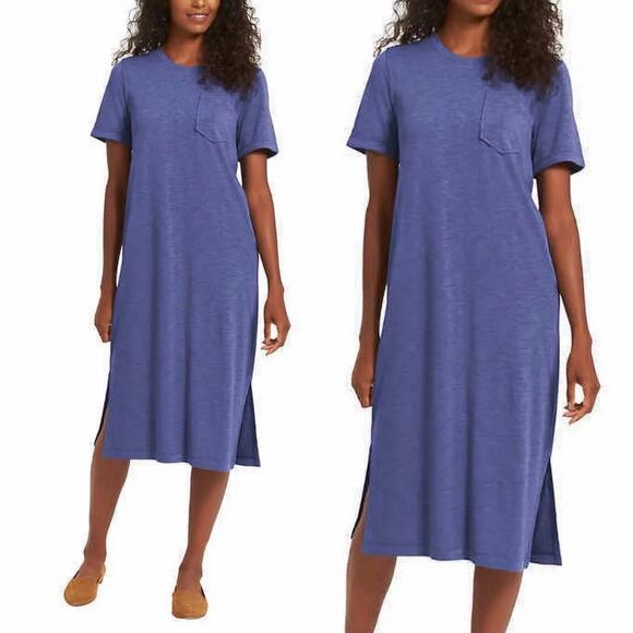 Jessica Simpson Dresses & Skirts - Jessica Simpson Long T-Shirt Dress Midi Short Sleeve Tee Soft Comfy Lounge Small